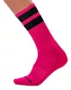 Training socks – in pink-black color combination