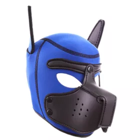 PUPPY – premium neoprene headgear blue-black