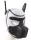 Black Mouth Dog Hood BLANC – stylish dog headgear