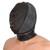 Sensual mask made of premium leather