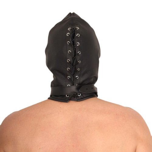 Sensual mask made of premium leather