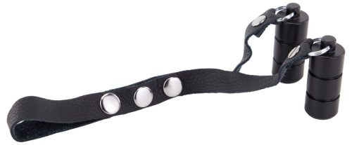 Premium Leather Testicular Stretcher - 2 x 100g