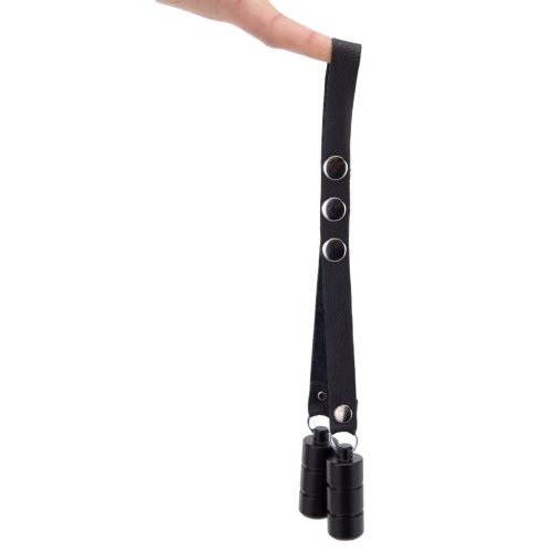 Premium Leather Testicular Stretcher - 2 x 100g