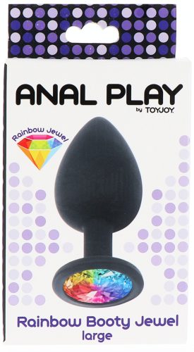 Rainbow – érzéki díszítő dugó L 9 x 4 cm