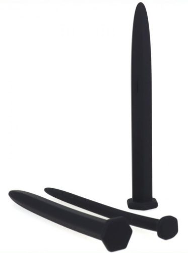 Hexagon – 3 silicone urethra cones (15 cm, 8-12-16 mm)