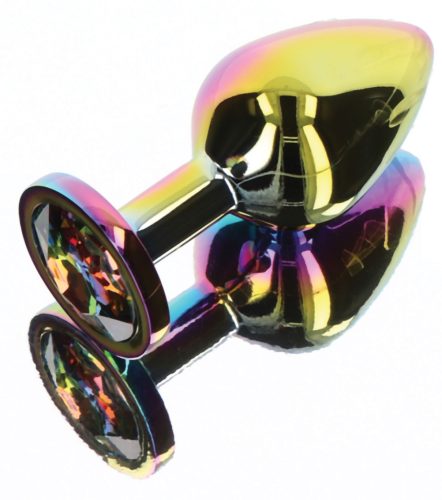 Twilight Rainbow – színes, prémium vibrátor 7 x 3,5 cm