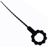 Vibrating urethral wand with O-ring – 17.5 cm, 3-8 mm diameter