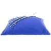 Leather Cushion with Metal Chain - 23 x 32 cm, sensual comfort