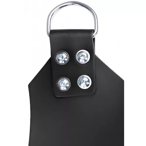 Leather swing – a four-point black experience for pampering