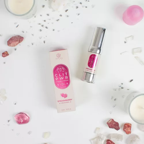 CLIT PWR – strawberry flavoured clitoral balm for premium pleasure