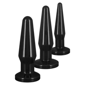 Premium Black Anal Suppositories – Set of 3