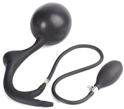 Double Plug – Inflatable Intimate Massager 21 x 6 cm