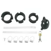Birdlocked – premium silicone master lock, black