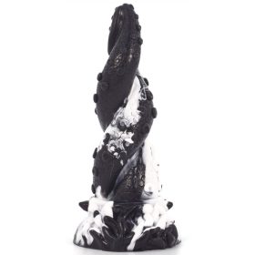 Tentamix Dildo – 15 cm, premium, black and white