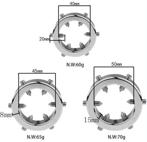 Ball Weight 6 – premium dumbbell with hexagonal pendants