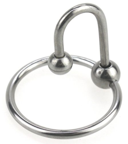 Premium metal sperm stopper with a diameter of 1.5 cm