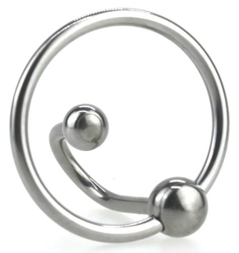Premium metal sperm stopper with a diameter of 1.5 cm