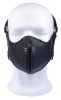 Premium leather mask with zipper – sensual mystery in wax