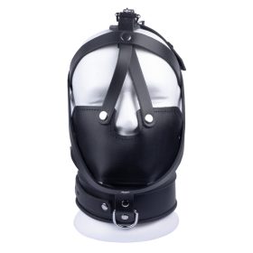 Premium Leather Mask for Slave Role Play