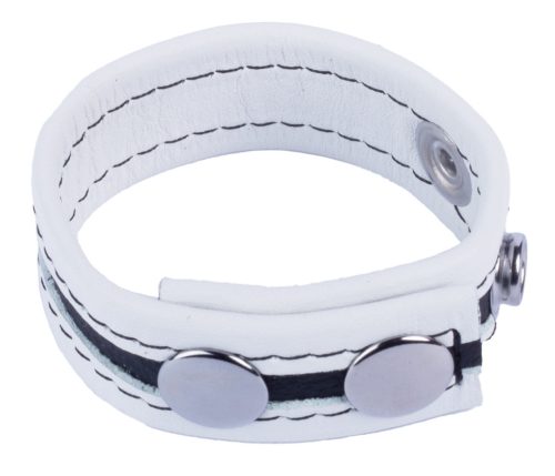 Tip Needle Premium Leather Penis Ring – elegant and sensual