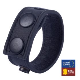 Cocky Leather – black leather penis ring