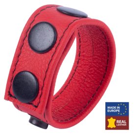 Red Cocky – leather ring for premium comfort
