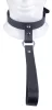 Leather collar with a short leash – a stylish accessory