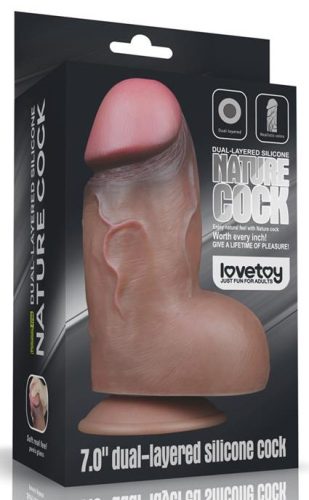 ThickUp Nature – prémium dildó, természetes formával