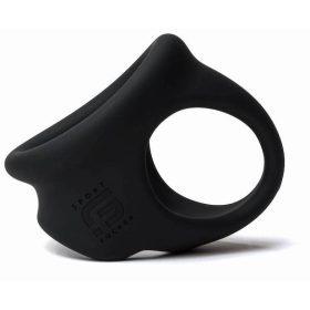 Ballstretcher – black testicle pulling masturbator