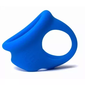 Ballstretcher – sensual testicular stretcher in blue