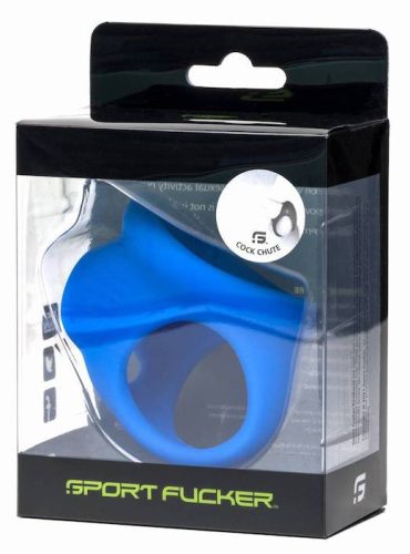 Ballstretcher – sensual testicular stretcher in blue