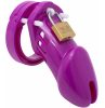 Bran – Premium Silicone Tying Cage Purple 9 x 3 cm