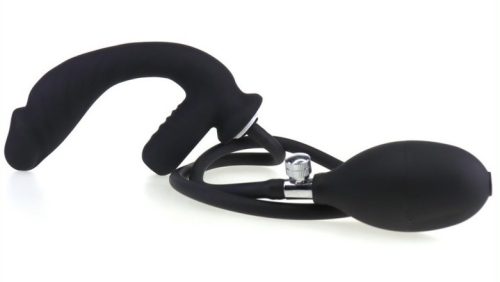 Infladick – Inflatable and Vibrating Anal Plug 14x3.5cm