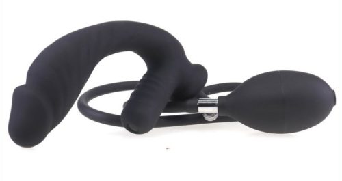 Infladick – Inflatable and Vibrating Anal Plug 14x3.5cm