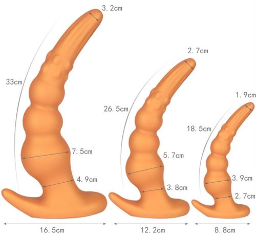 Lonkero – Premium Silicone Prostate Stimulator 25 x 5.7 cm