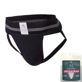   Jockstrap Original – black men's underwear with 3 straps