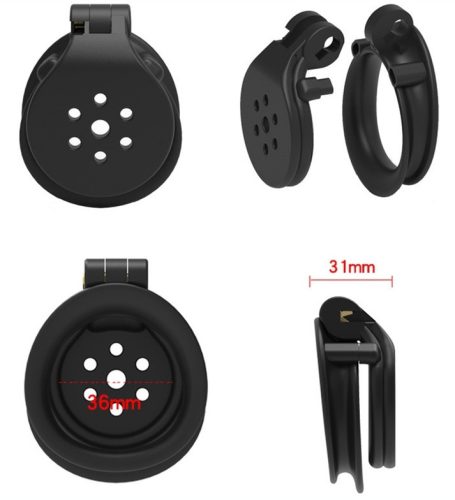 Flat Zone – stylish black self-supporting cage 2.5 cm