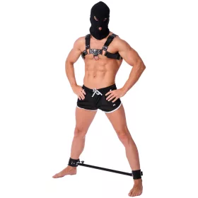 Adjustable metal rod with leather wrists – 65-120 cm
