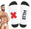 Bttm SneakXX – premium white socks for style lovers