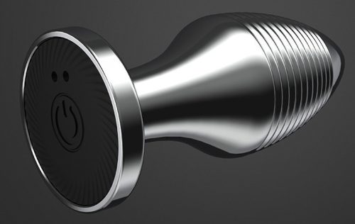 Vezeték nélküli vibráló dugó - prémium Alu Stry 6,5 x 2,9 cm