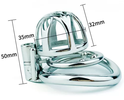 Trig Cage – Premium Metal Self-Supporting Cage 4x3.5 cm