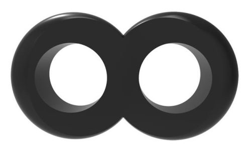 Soft Ballstretcher Duo – prémium herefeszítő fekete