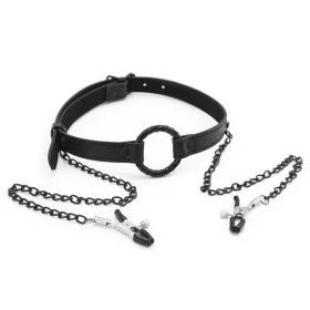 Gag Nip Ring – stylish nipple tensioner in black
