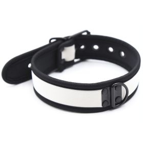 Simply Puppy – stylish white neoprene collar