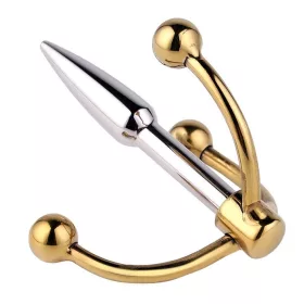   Urethra Plug Tri Balls – premium urethra exciter, 8mm diameter