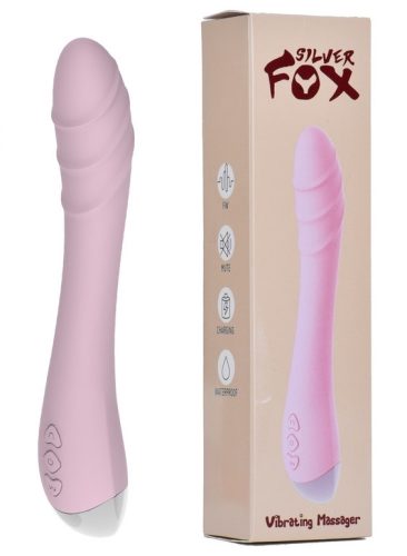 Vibro G-Pont Fox – érzéki vibrátor, rózsaszín 14 cm