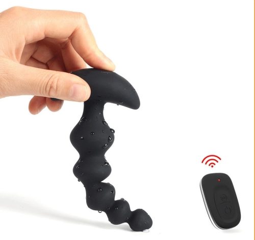 Utar – vibrating anal plug, 12 x 3 cm