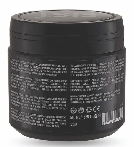 MISTER B FIST LUBE – prémium síkosító 500ml