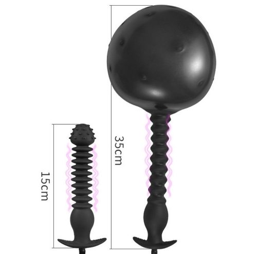 Inflat King – felfújható anális izgató 19 x 3,5 cm