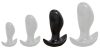 Frijo L – premium black anal plug 15 x 7 cm